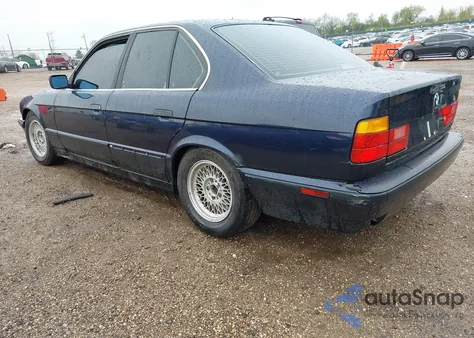 1994 BMW 540 I Automatic из США, поврежденный, VIN WBAHE6325RGF27895